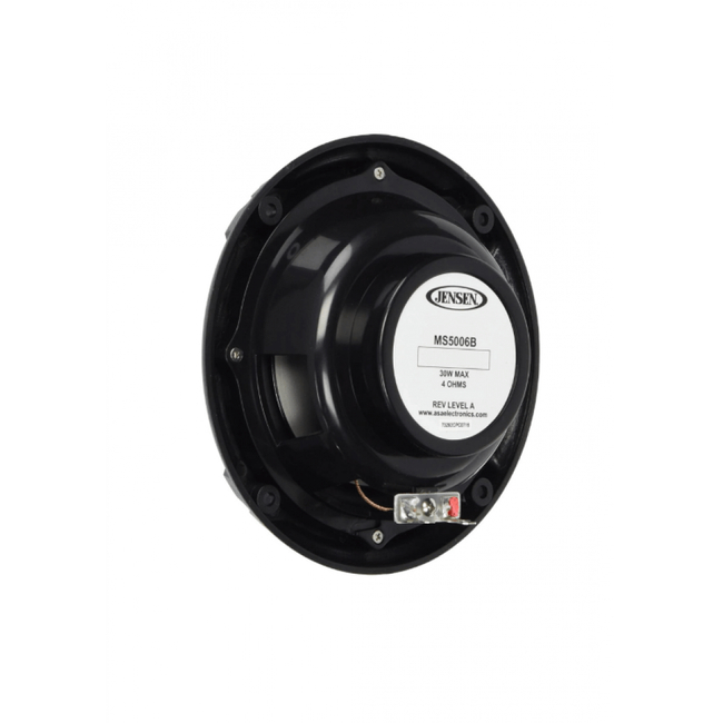 Jensen MS5006B Ηχεία Σκάφους Marine 5.25" 30W Μαύρα (Ζεύγος)