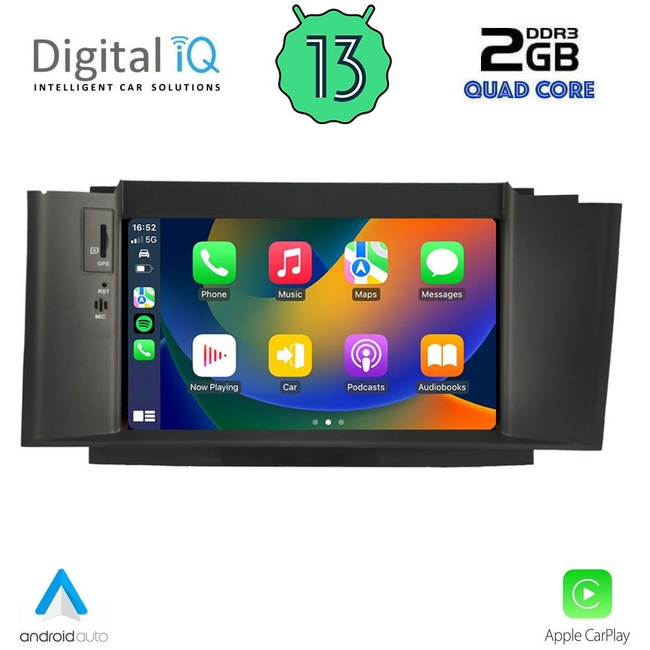 DIGITAL IQ MSD 241_CPA (7" DECK) MULTIMEDIA for CITROEN C4 mod. 2011-2018