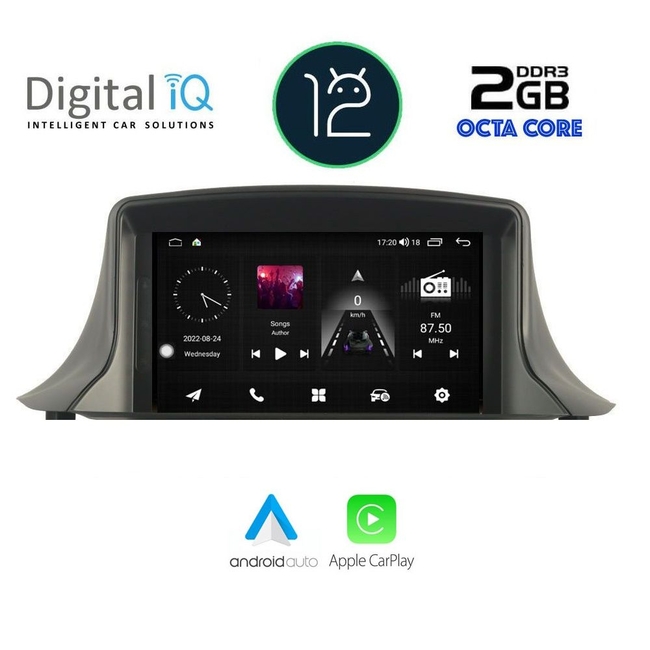 DIGITAL IQ MSF 345_CPA (7" DECK) MULTIMEDIA for RENAULT MEGANE III mod. 2009-2015