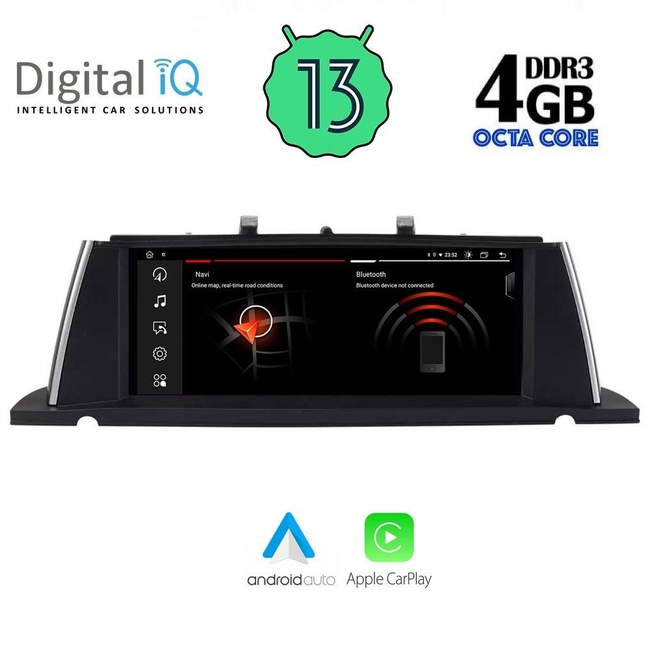 DIGITAL IQ MSG 15962_CPA (10.25") (CIC) MULTIMEDIA for BMW S.5 GT (F07) mod. 2009-2012