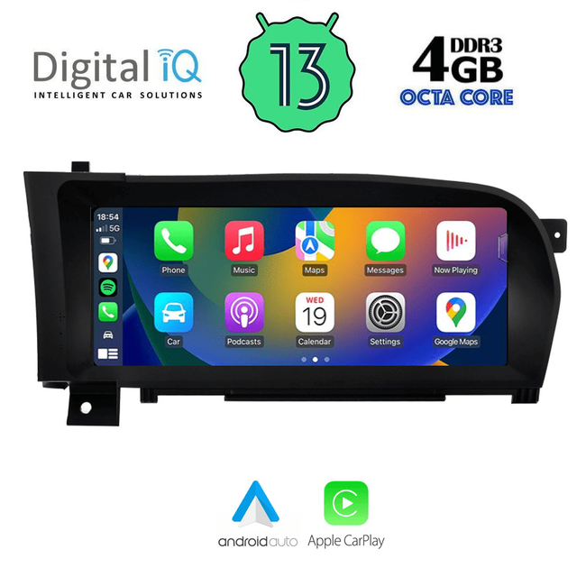 DIGITAL IQ MSG 15967_CPA (10.25inc) (NTG 4) MULTIMEDIA SYSTEM for MERCEDES S (W221) mod. 2006-2009