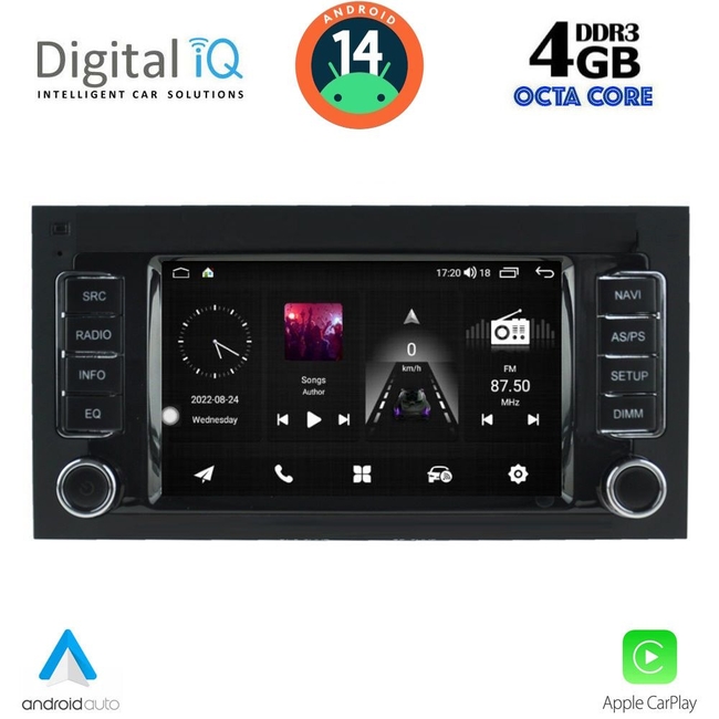 DIGITAL IQ MSG 642_CPA (7” DECK) MULTIMEDIA SYSTEM for VW TOUAREG mod. 2003-2011