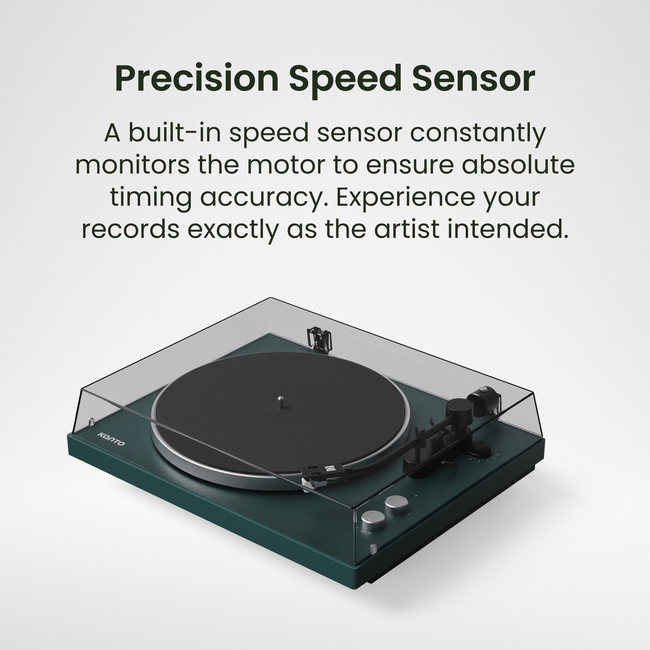 Kanto Audio Obi3 2nd Gen Green - belt drive - BT