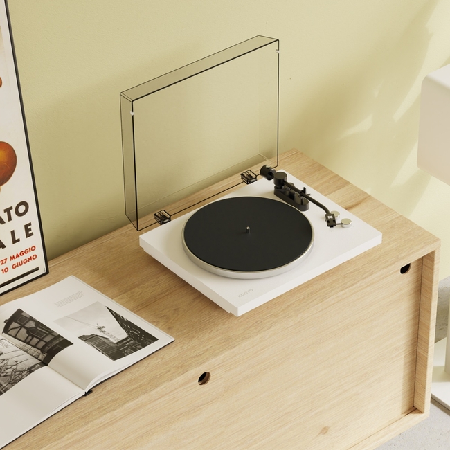 Kanto Audio Obi3 2nd Gen White - belt drive - BT