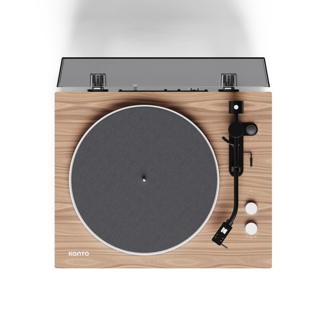 Kanto Audio Obi3 2nd Gen Walnut - belt drive - BT