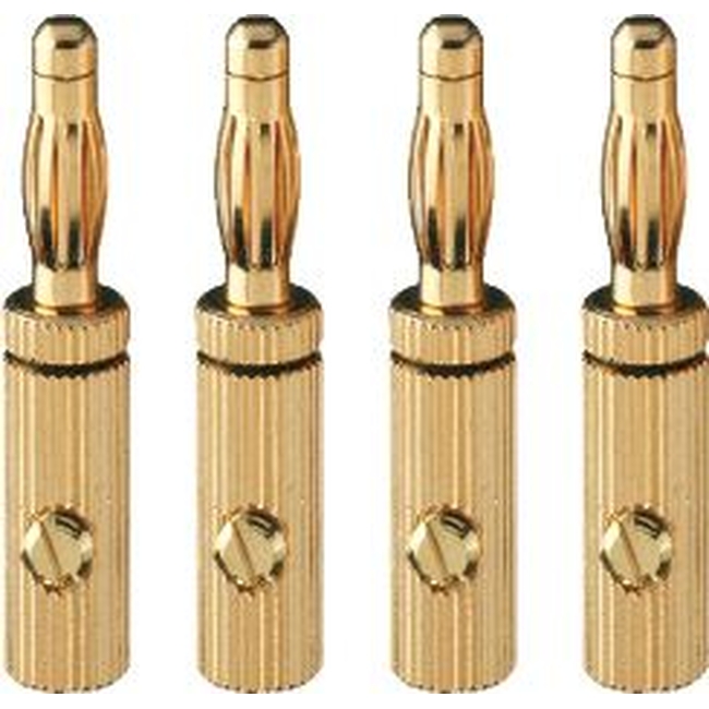 Oehlbach 3009 Banana Pin-B3  (σετ 4 τεμαχίων)