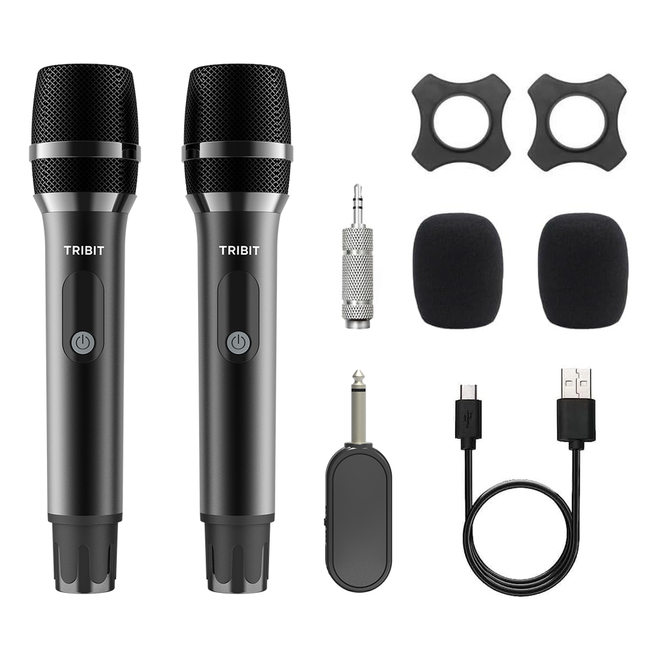Tribit Dual Wireless Microphone