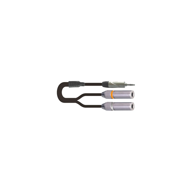 ONSEI ON-Y22210 Καλώδιο 2 x RCA Θηλυκά Σε 3.5mm Mini Jack Αρσενικό Stereo 1m - (5213007195838)