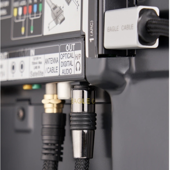 Eagle Cable Deluxe II Opto + Adaptor - 5m