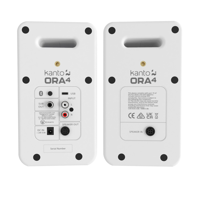 Kanto Audio ORA 4 White (ΖΕΥΓΟΣ)