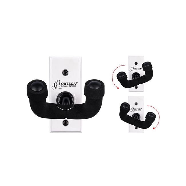 ORTEGA OGH-1WH Στήριγμα Kιθάρας - Mπάσου Τοίχου (842960182248)