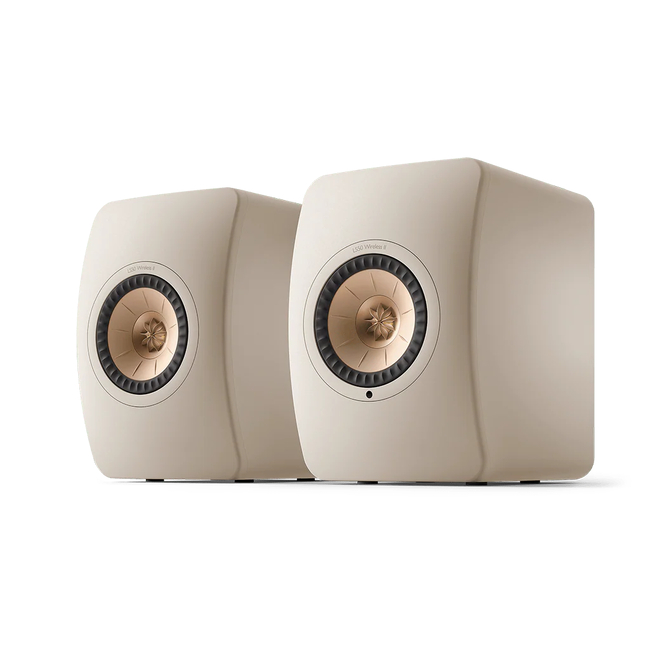 KEF LS50 Wireless II Sand Shell (Ζεύγος)
