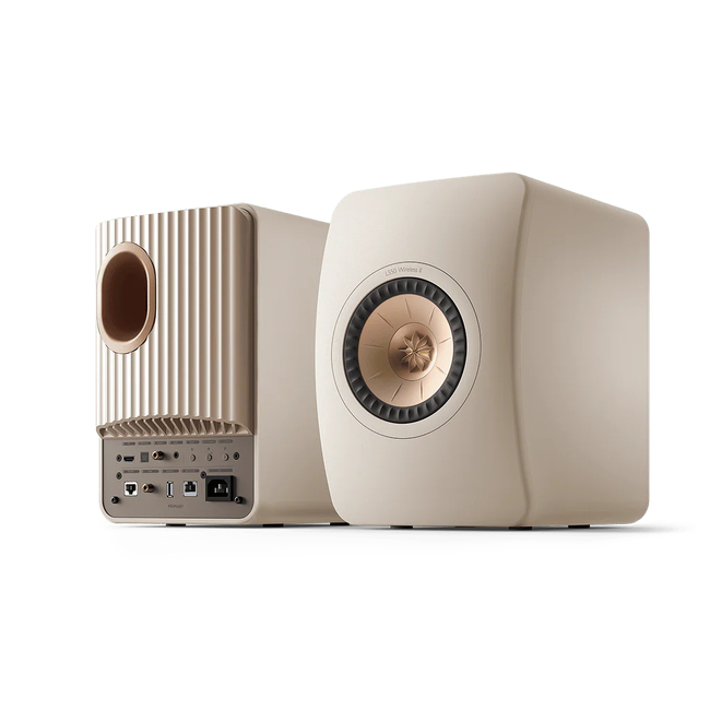 KEF LS50 Wireless II Sand Shell (Ζεύγος)