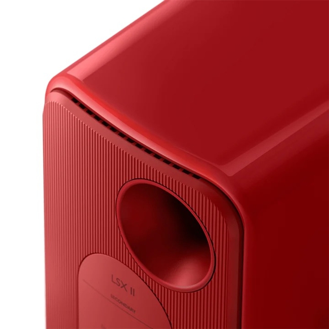 KEF LSX II Wireless HiFi System - Lava Red (Ζεύγος)