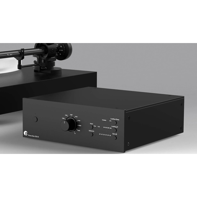 Pro-Ject Audio Phono Box DS3 B - balanced MM/MC - Black