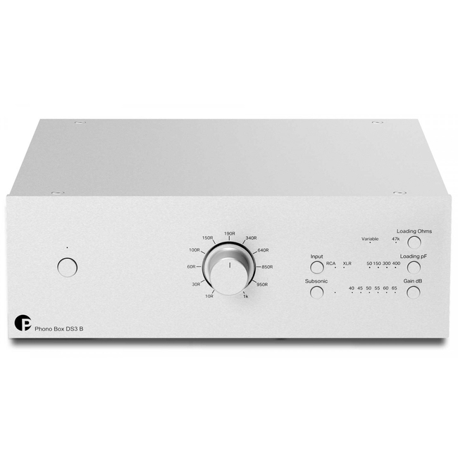 Pro-Ject Audio Phono Box DS3 B - balanced MM/MC - silver