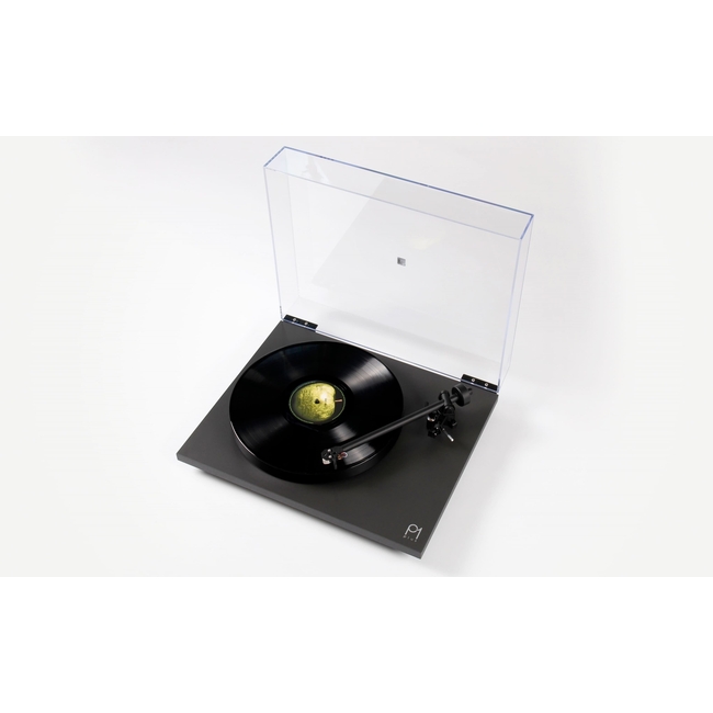 Rega Planar 1 Plus Matt Black - Belt Drive - Με προενισχυτή (New Model)