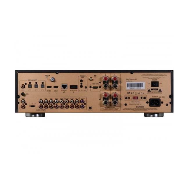 Advance Paris PlayStream A7 Ολοκληρωμένος Δικτυακός Ενισχυτής 2x115W (Τεμάχιο)