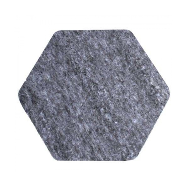 Audiodesigner ECOPLAN® Hexagon Ηχοαπορροφητικά Πάνελ 17,3 cm Γκρι (Σετ 4 Τεμαχίων)