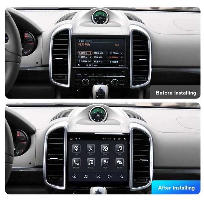 DIGITAL IQ TOP 631_CPA (8.4inc) (PCM 3.1) MULTIMEDIA for PORSCHE CAYENNE mod. 2010-2015