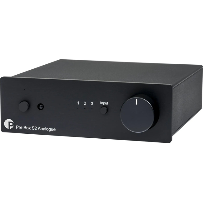 Pro-Ject Pre Box S2 Analogue - Black
