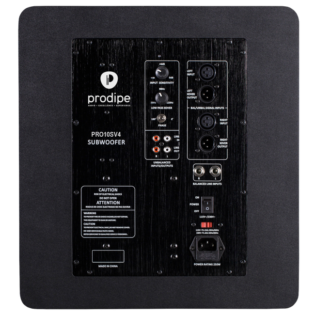 Prodipe Pro10S v4 Black Wood - 10"