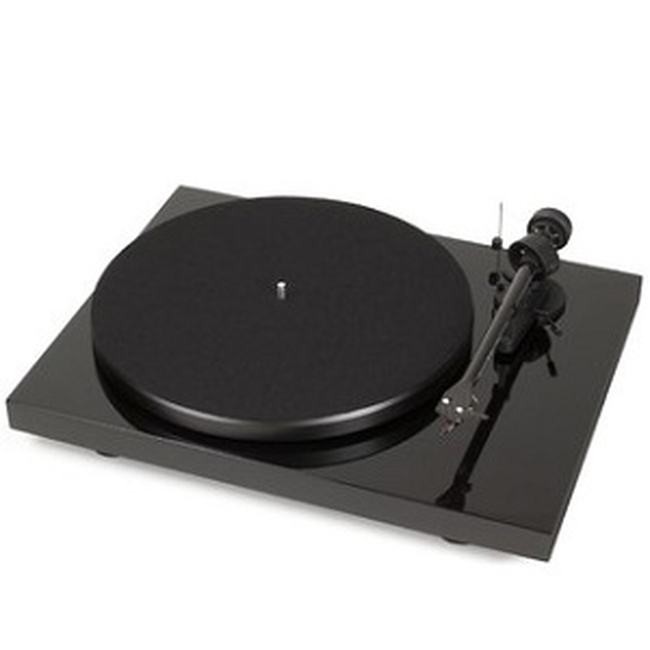 Pro-Ject Debut Carbon DC Piano Black / OM10E - Belt Drive