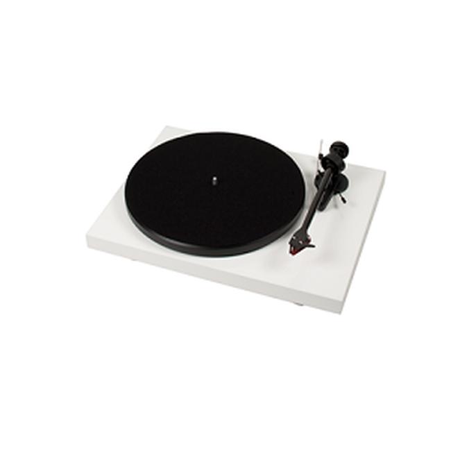 Pro-Ject Debut Carbon DC White / OM 10e - Belt Drive