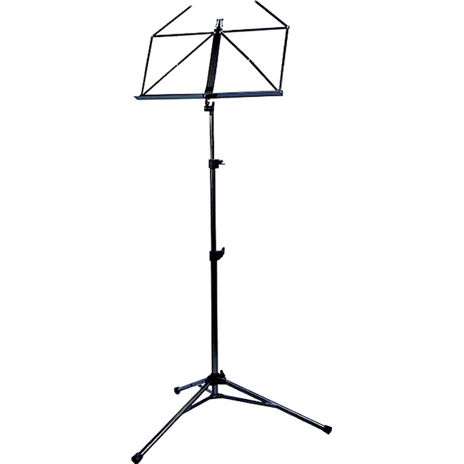 Prodipe De Luxe Folding Music Stand Black Metal