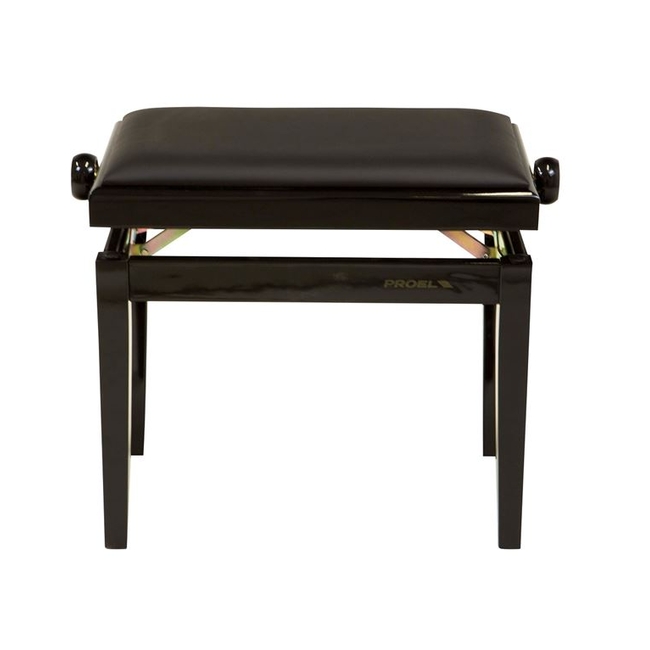 PROEL PB90SBBBK Ρυθμιζόμενο Κάθισμα Πιάνου Μαύρο Γυαλιστερό