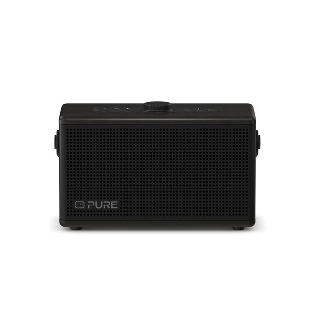 PURE Classic Aura Φορητό Ηχείο Bluetooth με Φωτισμό, Μαύρο