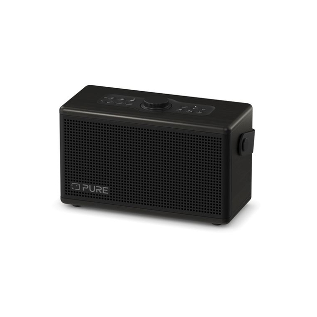PURE Classic Aura Φορητό Ηχείο Bluetooth με Φωτισμό, Μαύρο