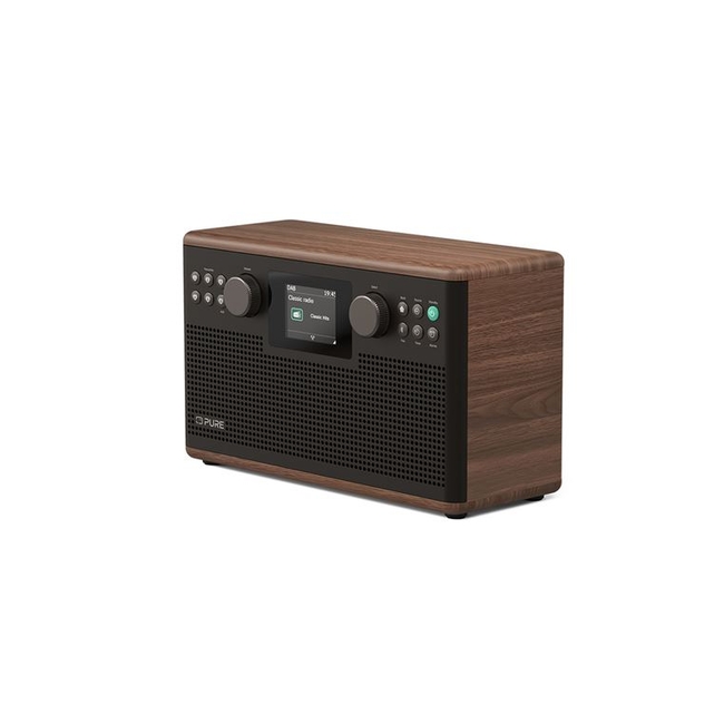 PURE CLASSIC H6 Mini Hχοσύστημα, Coffee Brown/Walnut