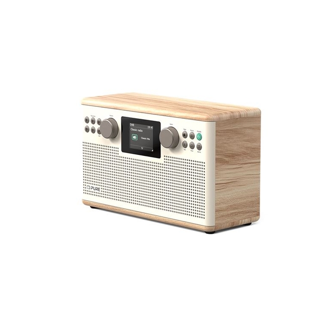 PURE CLASSIC H6 Mini Hχοσύστημα, Cotton White/Oak