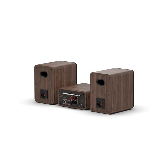 PURE Classic Stereo Mini Oλοκληρωμένο Hχοσύστημα με Bluetooth, Coffee Brown / Walnut