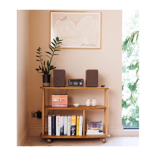 PURE Classic Stereo Mini Oλοκληρωμένο Hχοσύστημα με Bluetooth, Coffee Brown / Walnut