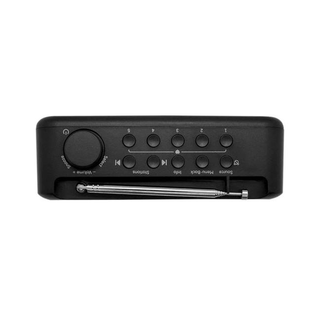 PURE Elan One 2 φορητό ψηφιακό ραδιόφωνο με DAB+ και Bluetooth, Ανθρακί