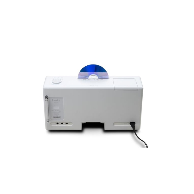 PURE Evoke Home Δικτυακό Mini All-in-One Hχοσύστημα, Λευκό/Cherry Wood