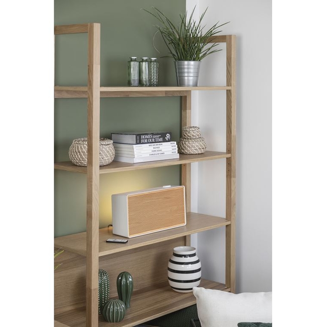 PURE Evoke Home Δικτυακό Mini All-in-One Hχοσύστημα, Λευκό/Cherry Wood