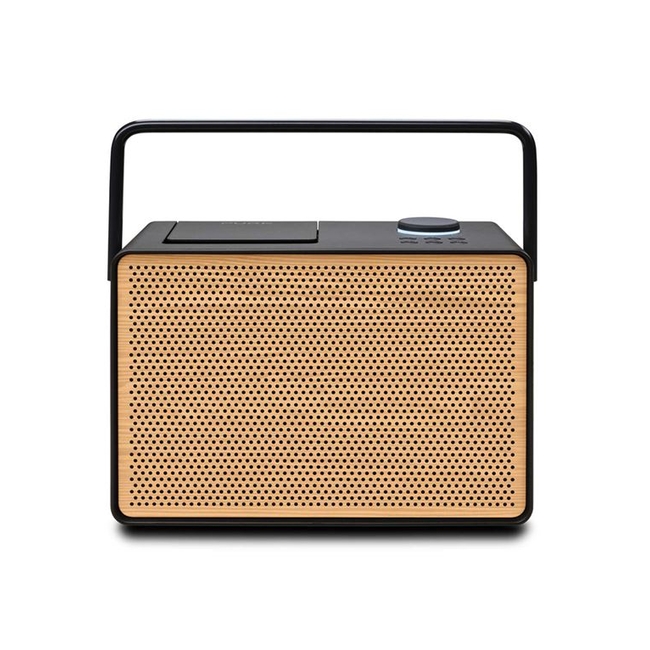 PURE Evoke Play Wood Edition Δικτυακό Μίνι Ηχοσύστημα, Mαύρο/Cherry Wood