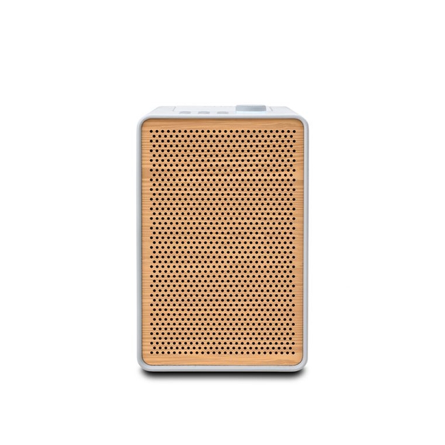 PURE Evoke Spot Wood Edition Δικτυακό Μίνι Ηχοσύστημα, Λευκό/Cherry Wood