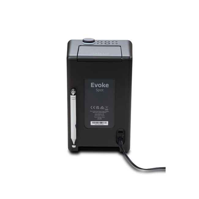 PURE Evoke Spot Wood Edition Δικτυακό Μίνι Ηχοσύστημα, Mαύρο/Cherry Wood