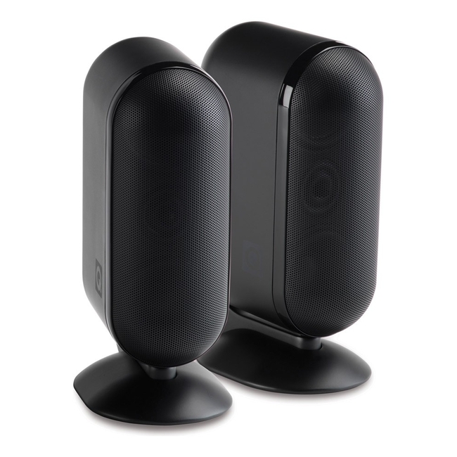 Q-acoustics 7000LRi Black Gloss με βάσεις επιτραπέζιες (Ζεύγος)
