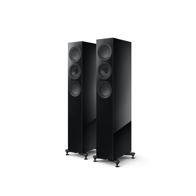 KEF R5 Meta - Black Gloss (Ζεύγος)