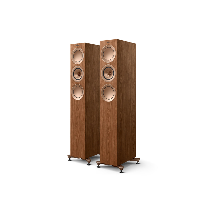 KEF R5 Meta - Walnut (Ζεύγος)