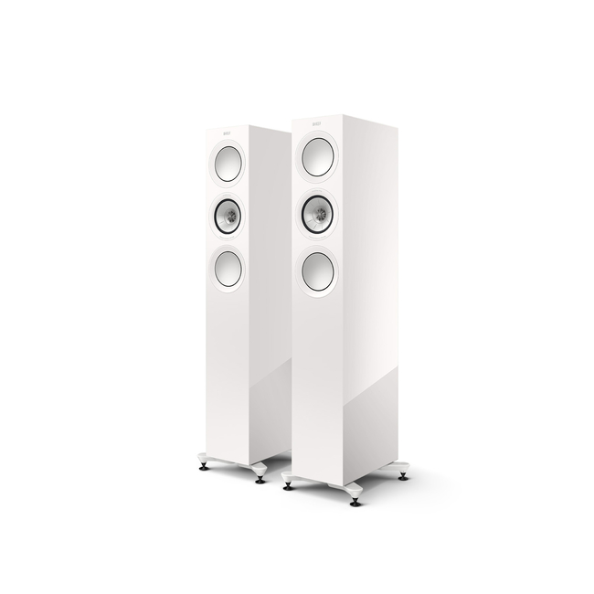 KEF R5 Meta - White Gloss (Ζεύγος)