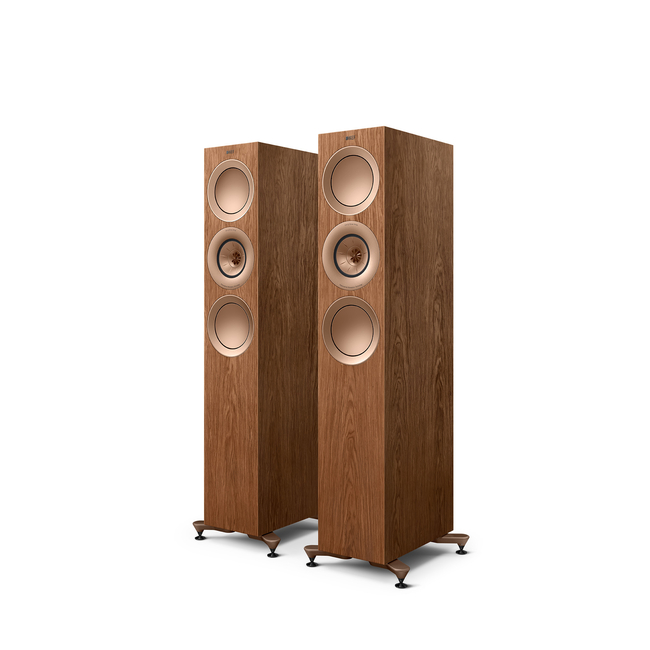 KEF R7 Meta - Walnut (Ζεύγος)