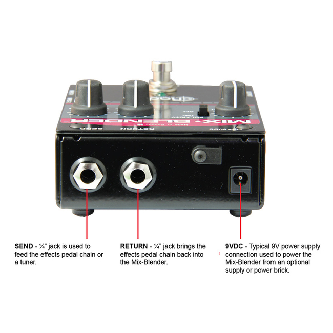 Radial Mixblender Mixer Effects and Loop Tonebone