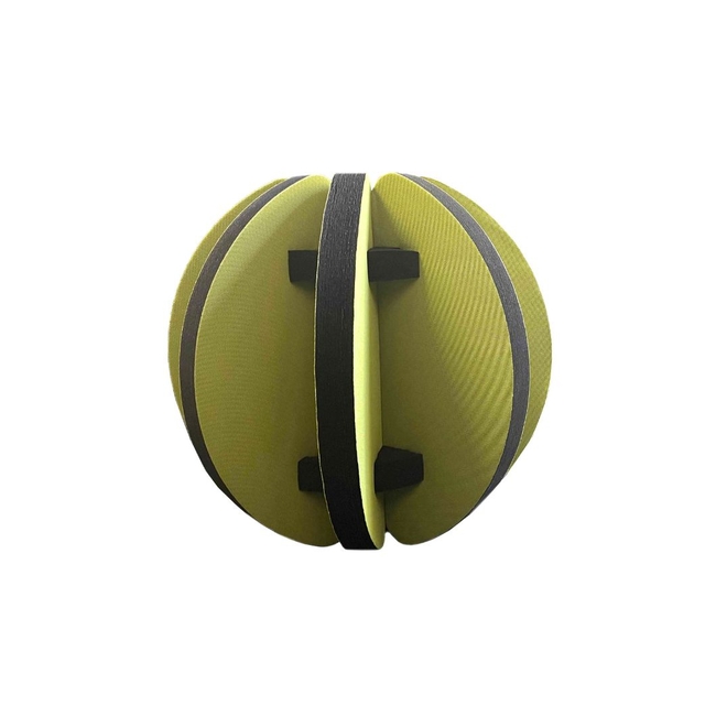 Audiodesigner Radial Sphere Black/Green Ηχοαπορροφητικό Πάνελ Πολυεστέρα Σφαίρα 500 mm