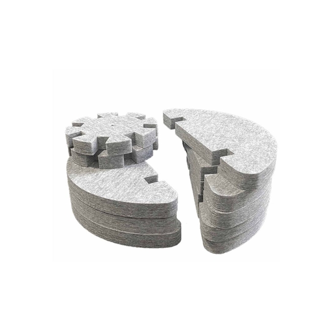 Audiodesigner Radial Sphere Grey Ηχοαπορροφητικό Πάνελ Πολυεστέρα Σφαίρα 500 mm